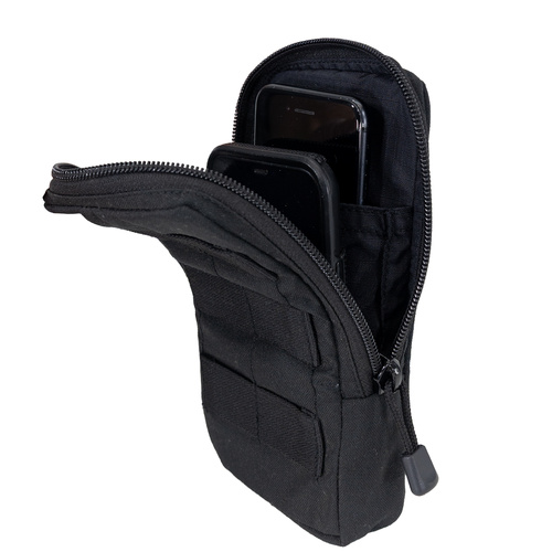 Dual Phone Pouch - Black