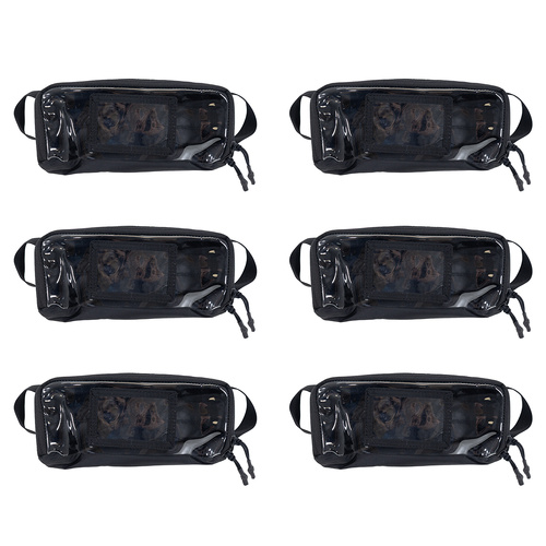 6 x Insert Cell - Velcro - Black